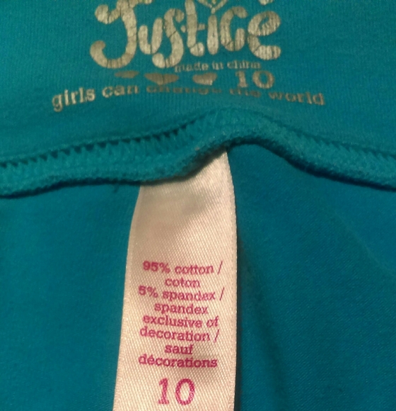 Two pair of Justice leggings - Picture 7 of 7